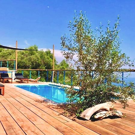 House Sienna Of Villa Intaba Best Views Corfiot Riviera Corfu Island Greece Contemporary Design Pool With Spectacular Sea Views Close To Ipsos Beach Pyrgi  Екстер'єр фото