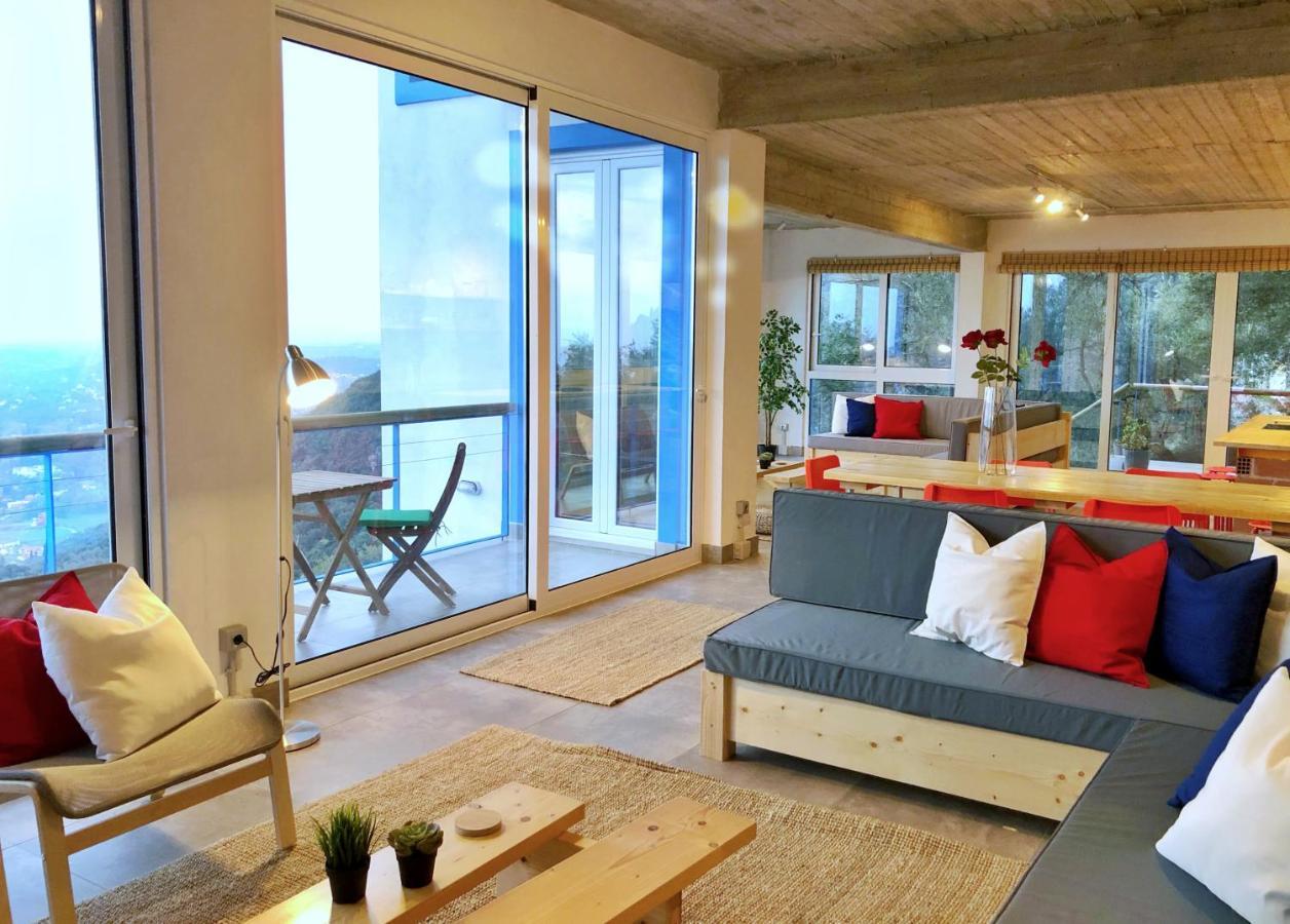 House Sienna Of Villa Intaba Best Views Corfiot Riviera Corfu Island Greece Contemporary Design Pool With Spectacular Sea Views Close To Ipsos Beach Pyrgi  Екстер'єр фото